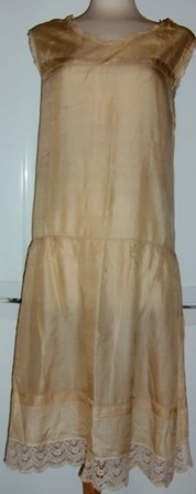 xxM188M 1920s Flapper Silk Slip